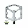Crankbrothers Stamp 2 MTB-Pedal Large Raw Silver