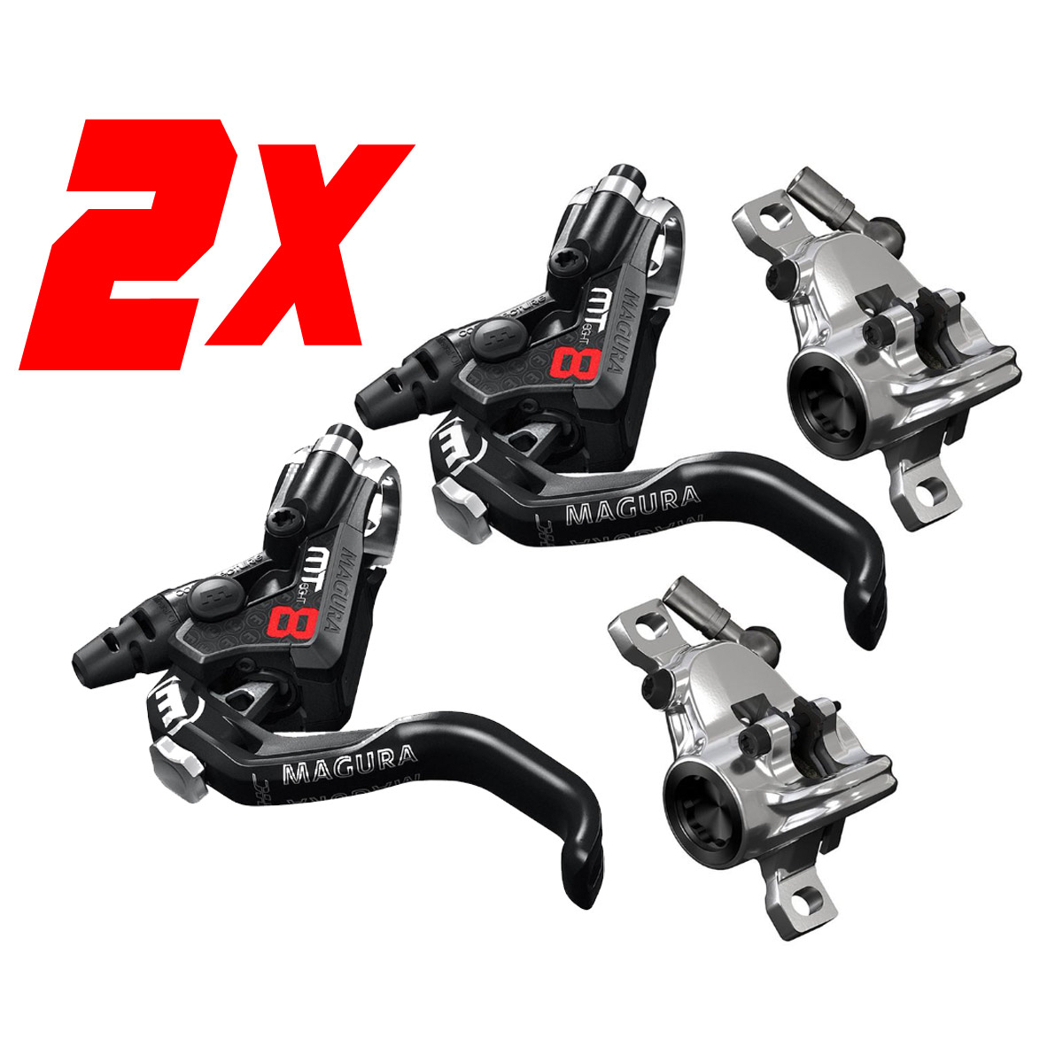 Set 2x Magura MT8 Pro 2 Set 2x Magura MT8 Pro