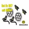 Set Magura MT7 Pro + MDR-P Bremsscheiben -Sunringle Verkäufe set magura mt7 pro mdr p bremsscheiben