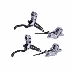 Set TRP DH-R EVO Hyd. MTB Scheibenbremse Links/silber VR/HR