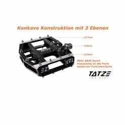 Tatze MC-AIR MTB-Plattform-Pedal -Sunringle Verkäufe tatze mc air mtb plattform pedal7