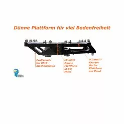 Tatze Two-Face Plattform / SPD-Klick-Pedal -Sunringle Verkäufe tatze two face plattform spd klick pedal3