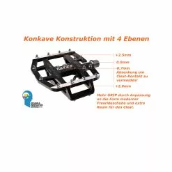 Tatze Two-Face Plattform / SPD-Klick-Pedal -Sunringle Verkäufe tatze two face plattform spd klick pedal4