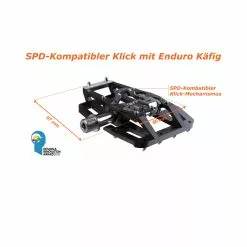 Tatze Two-Face Plattform / SPD-Klick-Pedal -Sunringle Verkäufe tatze two face plattform spd klick pedal6