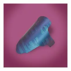 Unleazhed M01 Mudfender Flipflop Red-blue/violet-green