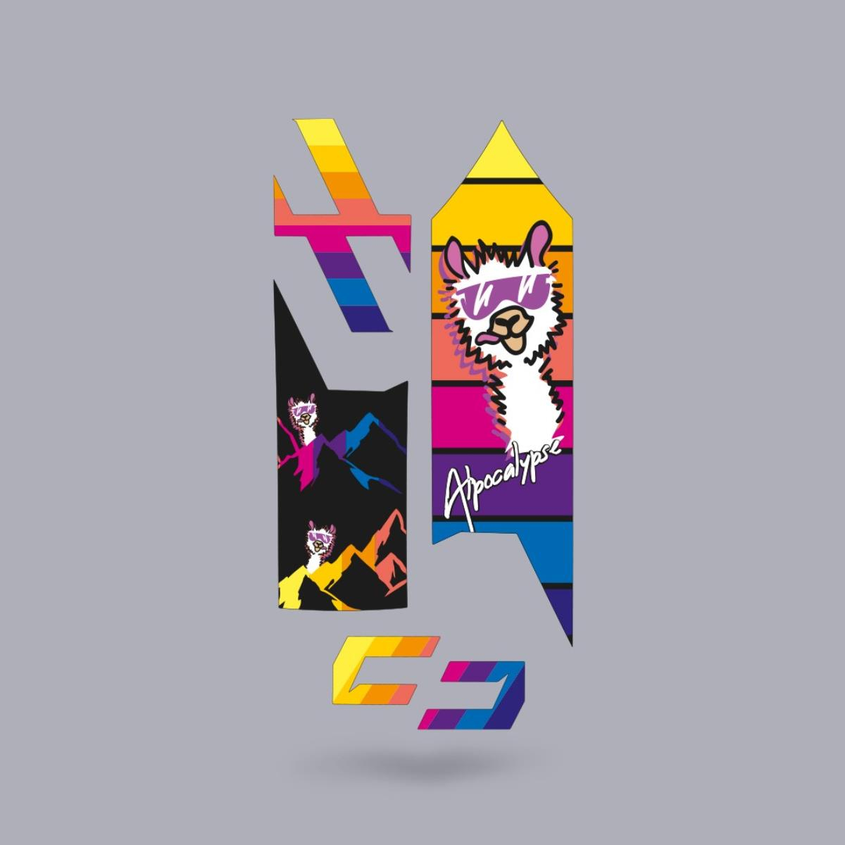 Unleazhed M02 Sticker - Edition Alpocalypse 4 Unleazhed M02 Sticker - Edition Alpocalypse – Bild 2